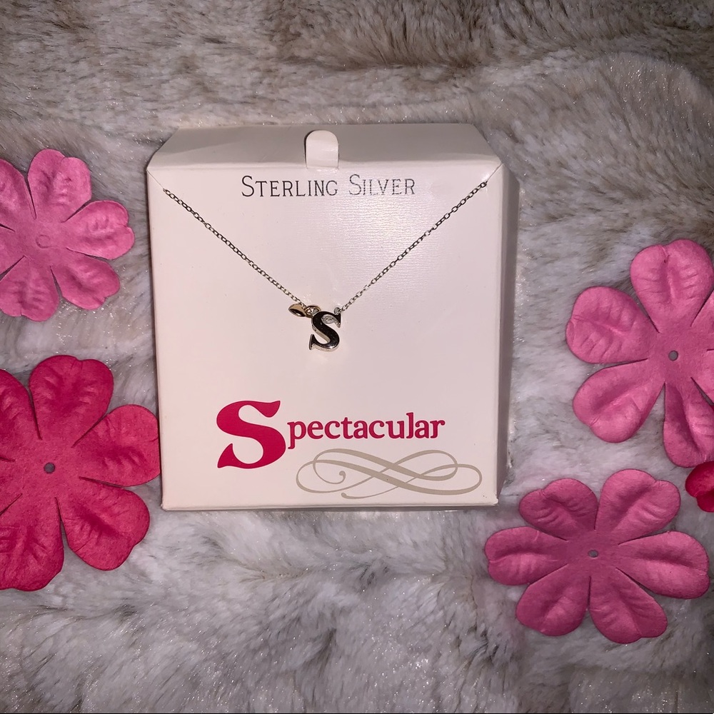 Sterling Silver “S” Necklace